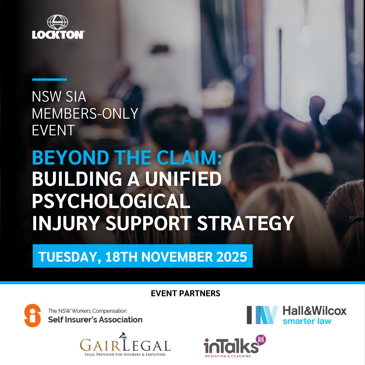 Lockton Insights Event - Beyond the claim